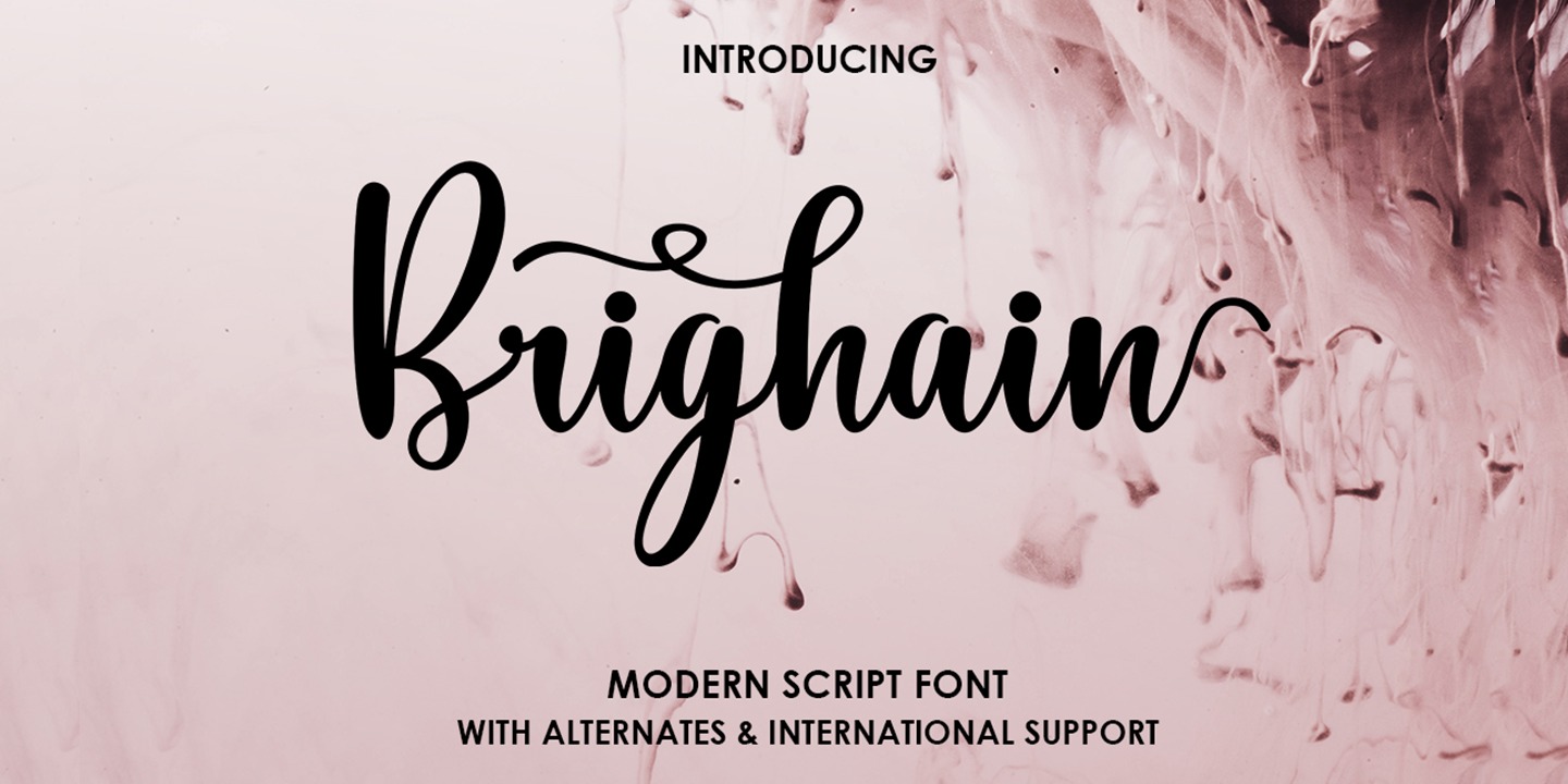 Fuente Brighain Script